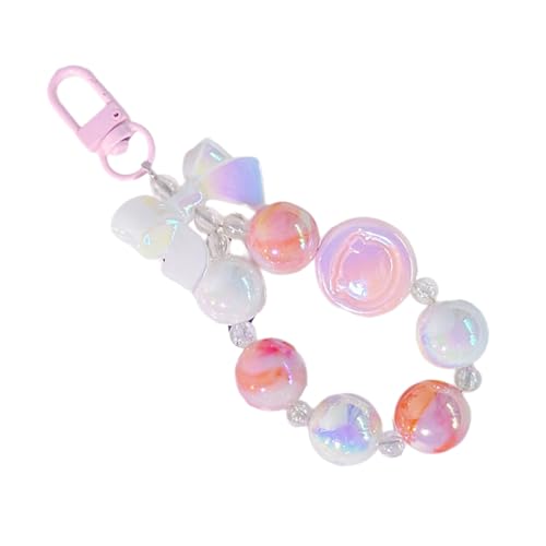 Eleagnt Piggy Schlüsselkette Schmücken Einzigartige Calciums Tablette Anhänger Piggy Keychain Bowknot Telefon Für Den Alltag Carry von KHZen