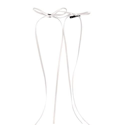 KHZen Elegante Bowknot Kopfbedeckung Verstellbares Band Haarnadelhaarklammern Bogenknoten Haarstifte Stilvolle Accessoires Stoff Kopfbedeckung von KHZen