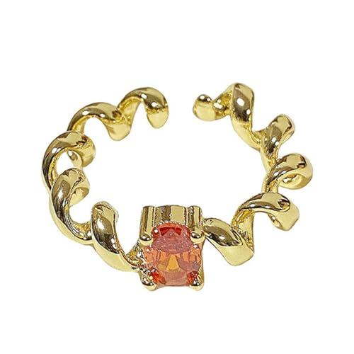 KHZen Elegante Weizendesigns Offene Ringe Einstellbare Tragbare Für Frauen Verstellbare Größe Robust Legierungsmaterialien Gold Finish KHZen Elegante Weizendesigns Offene Ringe Einstellbare Tragbare Für Frauen Verstellbare Größe Robust Legierungsmaterialien Gold Finish von KHZen