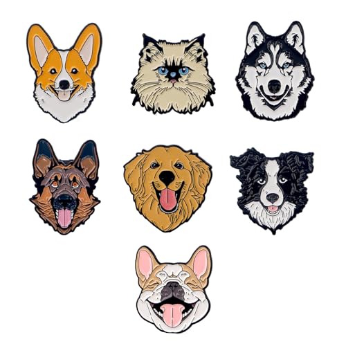 KHZen Exquisite Legierungshundabzeichen Accessoire Für Haustierliebhaber Um Modesinne In Freizeit Und Formellen Umgebungen Zu Erhöhen von KHZen