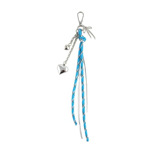 KHZen Lebendiges Liebesherz Und Schmetterlingsschlüsselungskeyring Tragbarer Kletterseillegierungsscharm Für Die Verbesserung Der Personalisierten Stile von KHZen