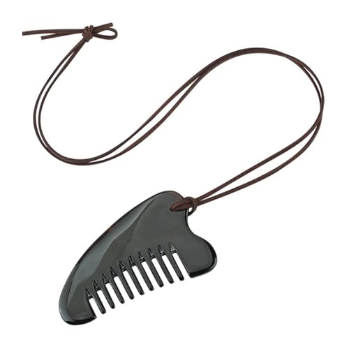 KHZen Mode Kamm Pendellankette Zum Styling Fransen Tragbares Robustes Hornschmuckzubehör Für Frauen Damen Täglich Gebrauch von KHZen