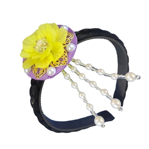 KHZen Mode Lebendige Lebendige Koreanische Styles Muschel Blumenhaarband Tragbare Haardekoration Für Festivals Und Schulveranstaltung von KHZen