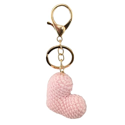 KHZen Niedliche Handgefertigte Gestrickte Herzschlüsselhalter Exquisite Handwerkskunst Häkelschlüsselkäse Handwerksliebhaber KHZen Niedliche Handgefertigte Gestrickte Herzschlüsselhalter Exquisite Handwerkskunst Häkelschlüsselkäse Handwerksliebhaber von KHZen