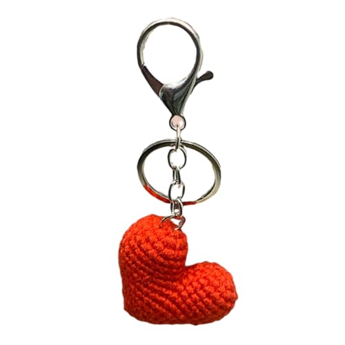 KHZen Niedliche Handgefertigte Gestrickte Herzschlüsselhalter Exquisite Handwerkskunst Häkelschlüsselkäse Handwerksliebhaber KHZen Niedliche Handgefertigte Gestrickte Herzschlüsselhalter Exquisite Handwerkskunst Häkelschlüsselkäse Handwerksliebhaber von KHZen