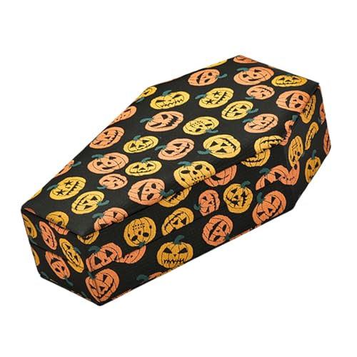 Sargform Ringe Organisator Velvets Schmuck Aufbewahrungsbox Für Frauen Mädchen Halloween Partyzubehör Thema Hochzeit Accessoire von KHZen