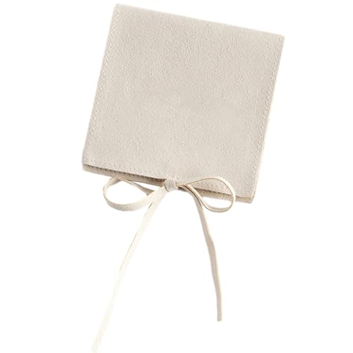 KHZen Schutz Schmuckhalter Bag Aufbewahrung Beutel Elegante Schmuck Organizer Tasche Für Frauen Und Modische Personen Mikrofaserleder Geeignet von KHZen
