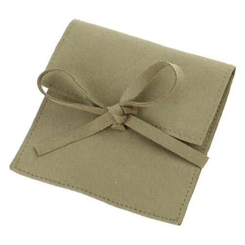 KHZen Schutz Schmuckhalter Bag Aufbewahrung Beutel Elegante Schmuck Organizer Tasche Für Frauen Und Modische Personen Mikrofaserleder Geeignet KHZen Schutz Schmuckhalter Bag Aufbewahrung Beutel Elegante Schmuck Organizer Tasche Für Frauen Und Modische Personen Mikrofaserleder Geeignet von KHZen