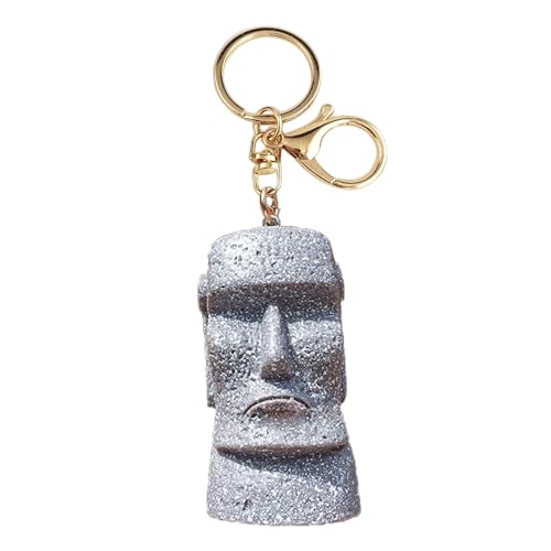 Stylish Figur Keychain Harzlegierung Schmuck Rapa Statue Schlüsselhalter Lustiger Schlüsselriss Perfekt Für Tasten Taschen Figur Keychain von KHZen