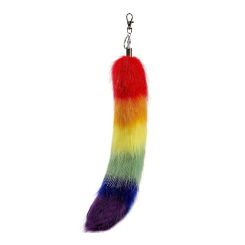 Modefüchse Pelze Schwanz Keyring Hängende Ornamente Tasche Anhänger Auto Keyring Handtasche Dekorationen Für Frauen Mädchen Modefüchse Pelze Schwanz Keyring Hängende Ornamente Tasche Anhänger Auto Keyring Handtasche Dekorationen Für Frauen Mädchen von KHZen