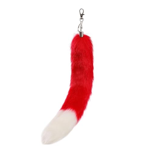 Modefüchse Pelze Schwanz Keyring Hängende Ornamente Tasche Anhänger Auto Keyring Handtasche Dekorationen Für Frauen Mädchen Modefüchse Pelze Schwanz Keyring Hängende Ornamente Tasche Anhänger Auto Keyring Handtasche Dekorationen Für Frauen Mädchen von KHZen