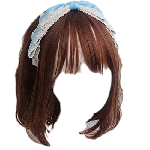 Multicolor Spitzen Haare Hoop Sweet Big Bowknot Stirnband Handgefertigtes Haar Accessoires Geschenk Für Freundin Tochter Tochter von KHZen