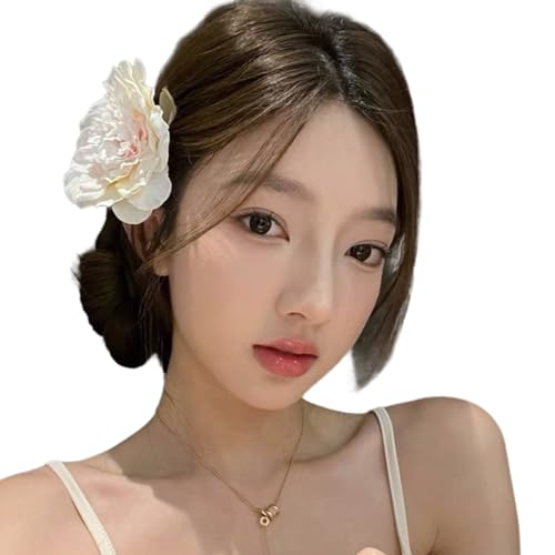 Plastikblumen Haarklammern Modische Frauen Haarklauen Klemmen Kopfstückhaarzubehör Für Hochzeitsfeierversorgung von KHZen
