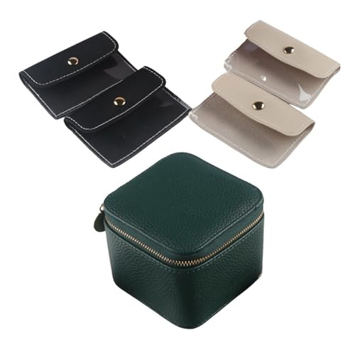 Reiseverwendung Small Schmuck Organisatoren Kleine Koffer Mit 4 Taschen Reisebereich Perfekt Für Frauen Und Mädchen Anwesend von KHZen