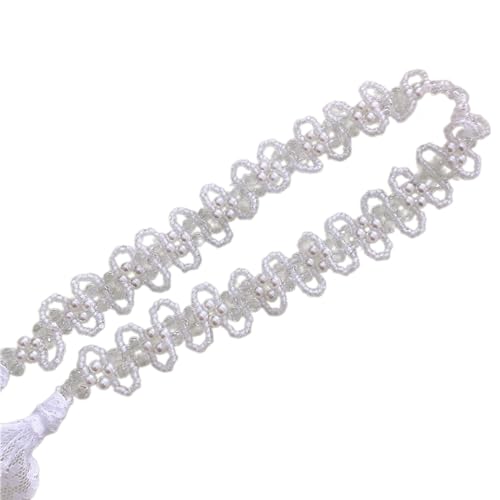 Trendy Schnürseil Schlüsselbeinkette Ketten Halskette Mode Schmuck Haarband Stylish Accessoire Perfektes Geschenk Für Frauen Perlen Halskette von KHZen