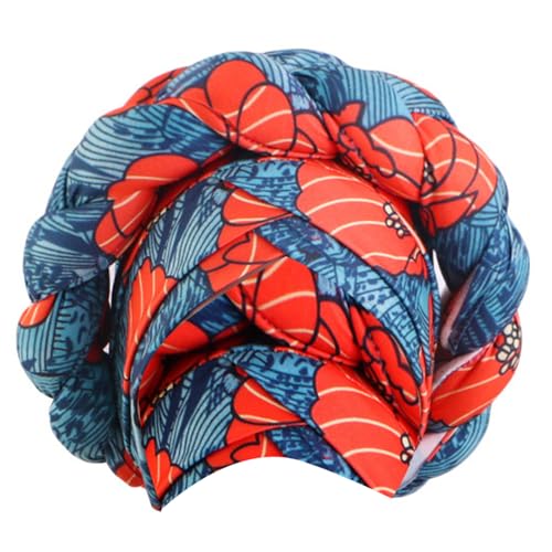 Twisted Geflochtenes Kopfschal Haarstyling Accessoire African Themed Blumendruck Turban Für Partys Und Musikfestivals Twisted Geflochtenes Kopfschal Haarstyling Accessoire African Themed Blumendruck Turban Für Partys Und Musikfestivals von KHZen