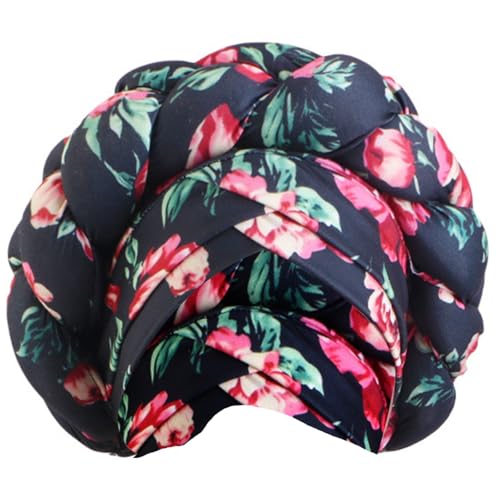 Twisted Geflochtenes Kopfschal Haarstyling Accessoire African Themed Blumendruck Turban Für Partys Und Musikfestivals Twisted Geflochtenes Kopfschal Haarstyling Accessoire African Themed Blumendruck Turban Für Partys Und Musikfestivals von KHZen