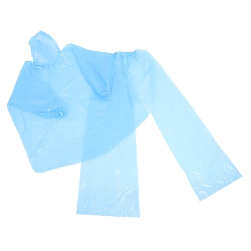 KICHOUSE 1Satz Einweg Regenmantel für Erwachsene Winddicht Tragbarer Poncho mit Unisex Kunststoff Regenjacke für Sport Radfahren Teiliges von KICHOUSE