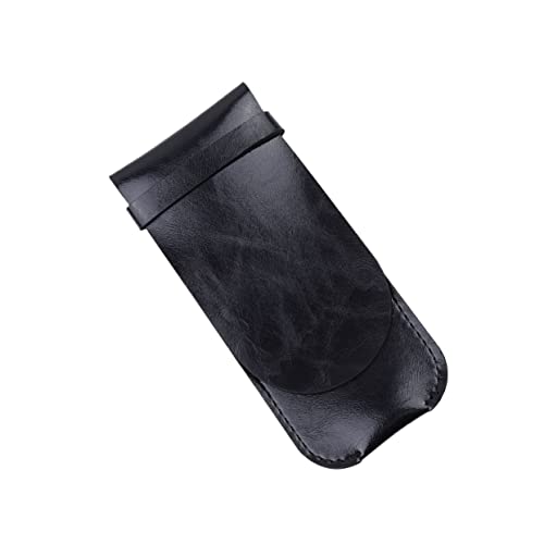 KICHOUSE 1stück Stiftetui Handgemacht Vintage Stift Aufbewahrungstasche Für Büro Schule Und Zuhause Pen Case Schutz Von Schreibwerkzeugen Schwarz von KICHOUSE