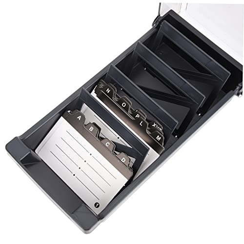 KICHOUSE Box Karteikartenetui Karteikarten Kartenetui Lernkarten Organizer Benutzerdefinierter Visitenkartenhalter Gutscheinständer Schlüsselband Kette Kartenhalter Brieftasche von KICHOUSE