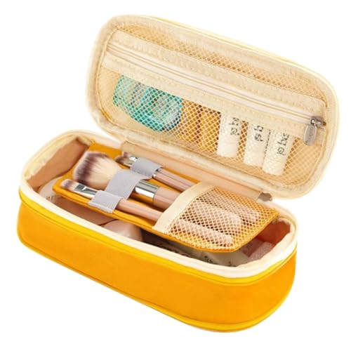 KICHOUSE Großes Federmäppchen Mit Viel Stauraum Tragbare Bleistift Tasche Multifunktionale Schreibwaren Aufbewahrung Für Stifte Und Zubehör von KICHOUSE