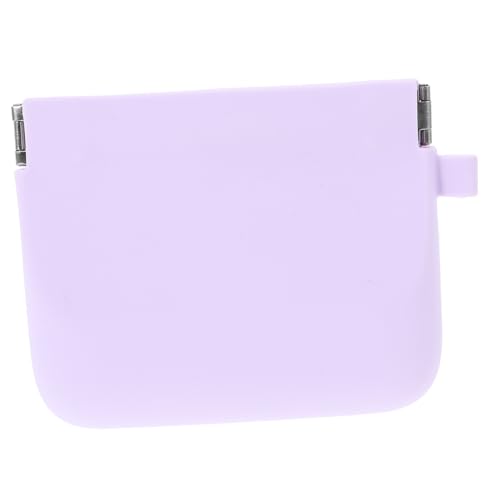 KICHOUSE Kleiner Silikon Münzbeutel mit Praktischem Verschluss Tragbare Geldtasche für Coins Lippenstifte und Kleine Gegenstände für Damen Kompakt und Stylisch von KICHOUSE