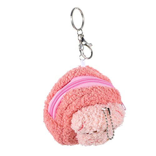 KICHOUSE Kosmetiktasche für Damen kleine Veränderungspanne Fanny Mini süße Geldbörse Beutel wechseln Geldbörse für Frauen kleine Geldbörse für unterwegs Zinklegierung Rosa von KICHOUSE