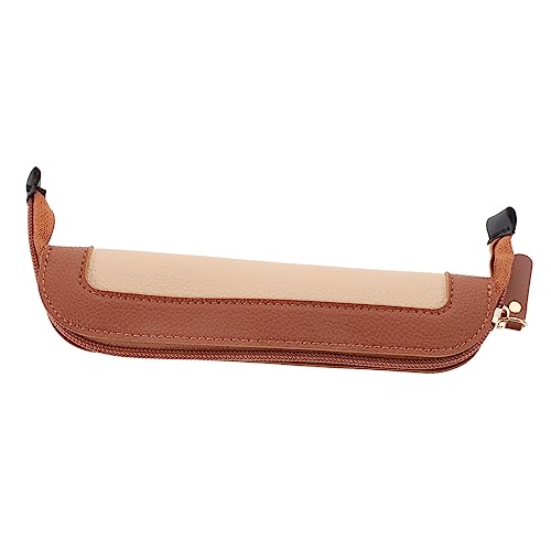 KICHOUSE Mäppchen Bleistifthalter Und Für Tragbare Bleistifttasche Tägliche Bleistifttasche Multifunktions-Stift-Aufbewahrungstasche Entzückende Bleistifttasche Brown Nylon von KICHOUSE