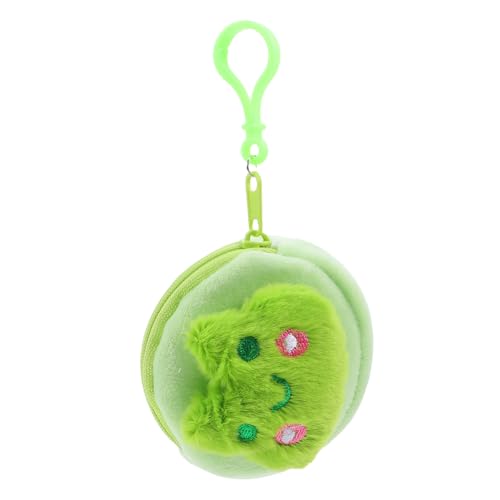 KICHOUSE Cute Frog Purse Lustige Cartoon Geldbörse Aus Weichem Plüsch Für Mädchen Multifunktionale Aufbewahrung Für Münzen Schlüssel Und Kopfhörer Für Junge Mädchen Und von KICHOUSE