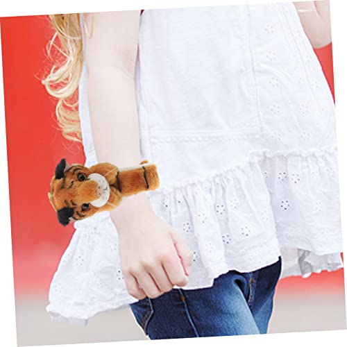 KICHOUSE Tiger Slap Armband für Weiches Kuscheltier Design Langlebig und Bequem für Geburtstagsfeiern Halloween Kostüme und Kreative Schulprojekte von KICHOUSE