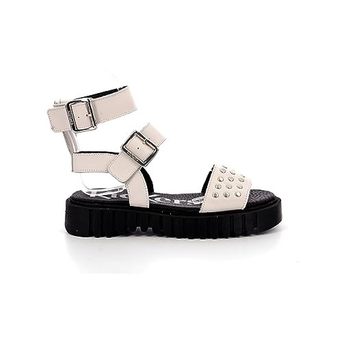 KICKERS Damen Kickfan Sandale, weiß, 41 EU KICKERS Damen Kickfan Sandale, weiß, 41 EU von Kickers