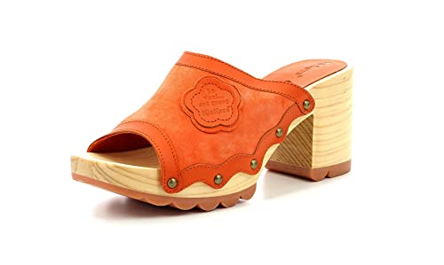 Kickers Damen Kick Woodstok Flipflop, Orange Brick, 37 EU von Kickers