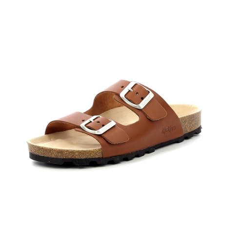 KICKERS Damen KickElk Flipflop, Hellbraun, 37 EU von Kickers