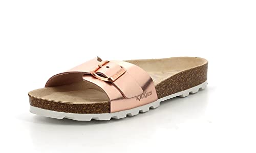 KICKERS Damen Kick-Eyra Flipflop, Roségold, 41 EU von Kickers