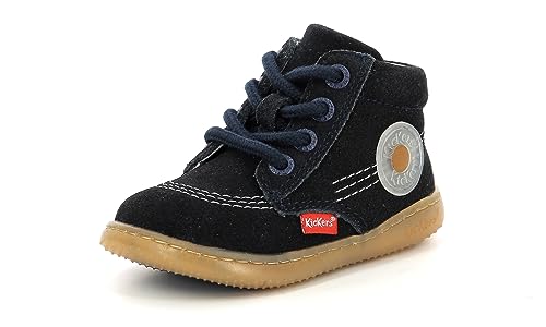 KICKERS Jungen Unisex Kinder KICKBUBBLY Stiefelette, Marine, 23 EU von Kickers