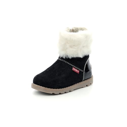 KICKERS Jungen Unisex Kinder NONOFUR Stiefelette, Noir BRILLANT, 20 EU KICKERS Jungen Unisex Kinder NONOFUR Stiefelette, Noir BRILLANT, 20 EU von Kickers