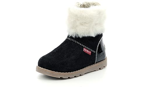 KICKERS NONOFUR Stiefelette, Noir BRILLANT, 23 EU von Kickers