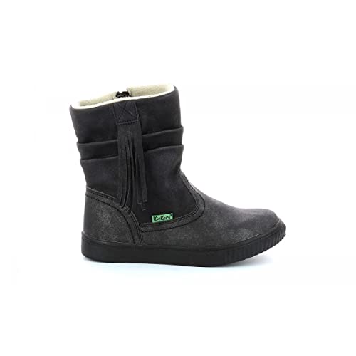 Kickers Rumby Stiefelette, Noir Brillant, 33 EU von Kickers