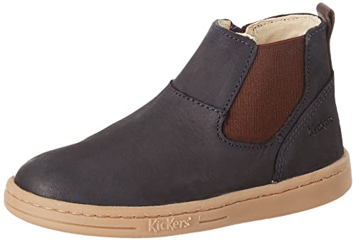 Kickers Unisex Baby Tackbo Chelsea-Stiefel, Marine, 19 EU von Kickers