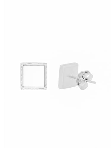 Kicky and Perky Damen-Ohrstecker aus 925er-Sterlingsilber, Perlmutt, Prinzessinnen-Ohrstecker, Sterling Silber, Perlmutt von KICKY & PERKY