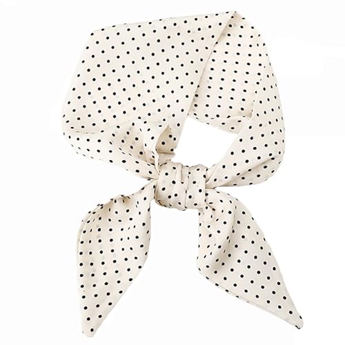 KICPUK Frauen Leichte Seide Satin Kopf Schal Modisch für Haar Hals Handtasche Lange Dünne Seide Design von KICPUK