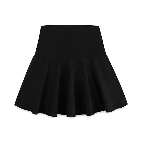 KIDDLETOWN Mädchen Röcke Tennisrock Mädchen mit Taschen Innenhose Faltenrock Minirock Schuluniform Sportrock Sommer Tennisrock Sport Skater Skorts Röcke 8-18 Jahre von KIDDLETOWN