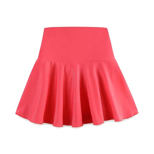 KIDDLETOWN Röcke für Mädchen Tennisrock Hohe Taille Faltenrock Hosenrock mit Taschen Innenhose Mädchen Skorts Rock Sportrock Kinder Minirock Schuluniform 8-18 Jahre von KIDDLETOWN