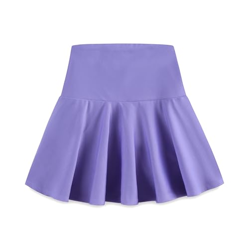 KIDDLETOWN Röcke für Mädchen Tennisrock Hohe Taille Faltenrock Hosenrock mit Taschen Innenhose Mädchen Skorts Rock Sportrock Kinder Minirock Schuluniform 8-18 Jahre von KIDDLETOWN
