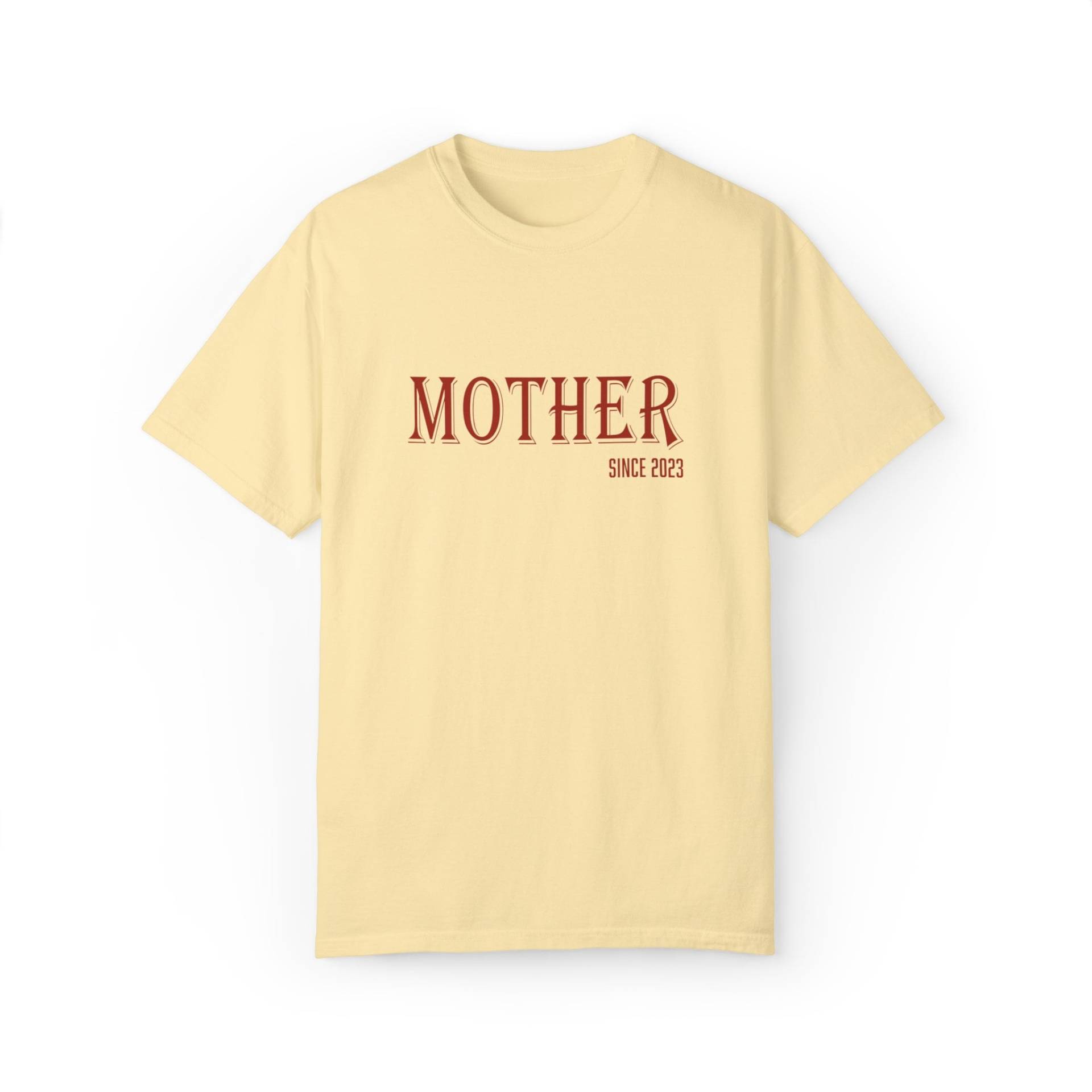 Tshirt Mothersday, Mamas Gift, Mother Since 2023, Text Design, Unique With Love von KIDESIGNERS