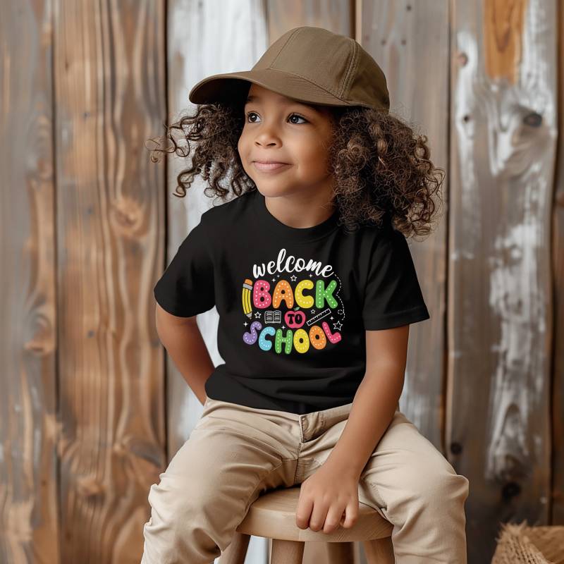 Welcome Back To School T-Shirt - Colorful & Fun Design For Kids, Gift Kids von KIDESIGNERS