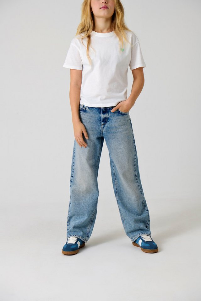 KIDS ONLY 5-Pocket-Jeans KOGELLA MW WIDE TAI518 DNM NOOS von KIDS ONLY