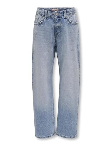 KIDS ONLY Damen Kogella Mw Wide Tai518 DNM Noos, Light Blue Denim, 146 EU KIDS ONLY Damen Kogella Mw Wide Tai518 DNM Noos, Light Blue Denim, 146 EU von KIDS ONLY