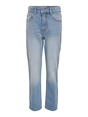 ONLY Mädchen Koncalla Life mor passer til Dnm Azg482 Noos Jeans, Light Blue Denim, 140 EU von ONLY