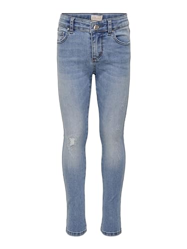 ONLY M dchen Konrachel Hw Sk Dnm Bj759 Noos Jeans, Light Medium Blue Denim, 134 EU von ONLY